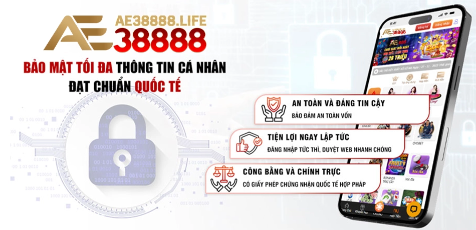 cung-cấp Hệ thống bảo mật tiên tiến đảm bảo an toàn thông tin ae38888