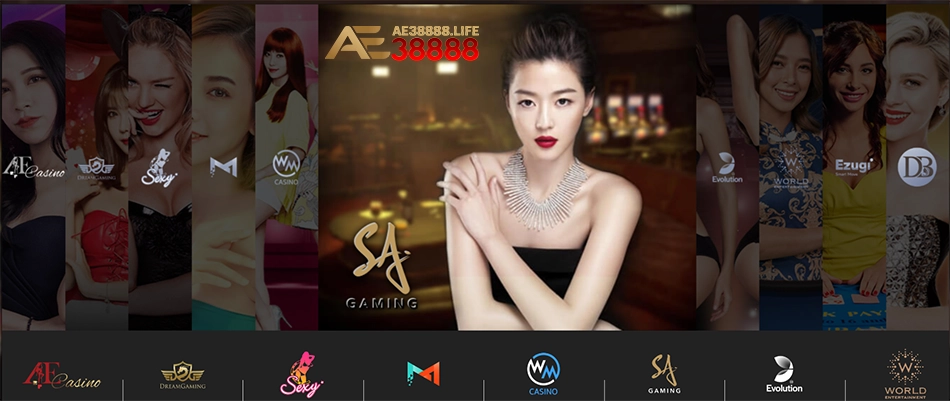 đa dạng Các sảnh chơi live casino phổ biến tại AE38888