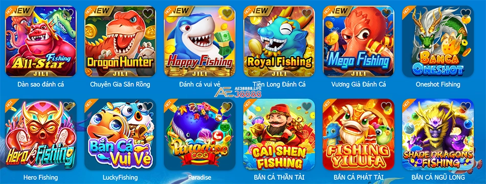 khám phá  Game bắn cá (Fishing Games) tại ae38888