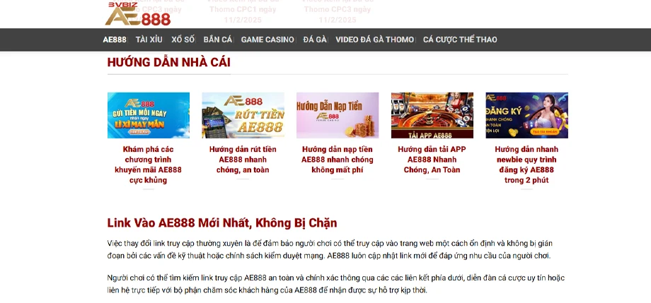 Trang có nhiều hướng dẫn